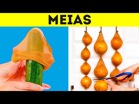 Maneiras fáceis de manter os alimentos frescos por mais tempo 🍅