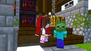 A touching story about Baby Zombie and JJ's family  - minecraft animations