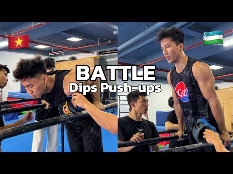 Dips push-ups / Son Hanma vs Ahmad