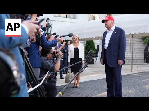 YouTube video thumbnail: Trump Calls New York Mayoral Candidate Zohran Mamdani 'a Communist'