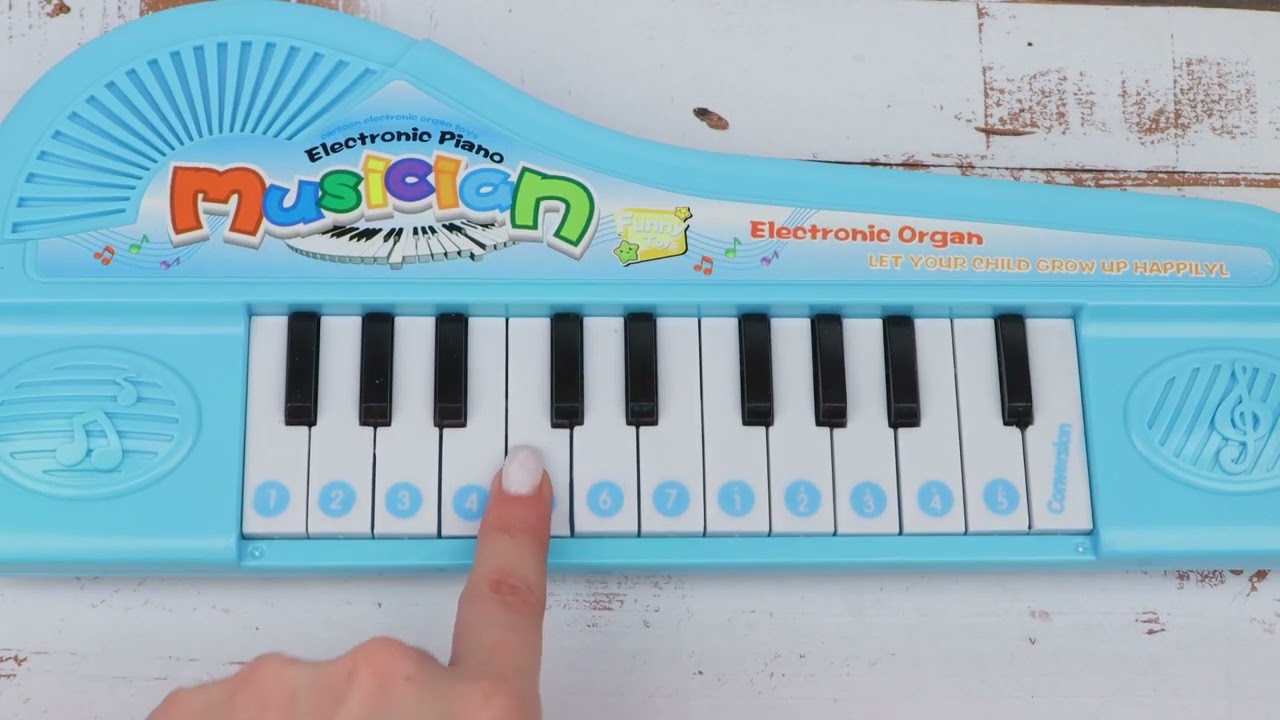 Игрушка музыкальная Lanson Toys пианино музыкальное с 3лет в ассортименте - видео