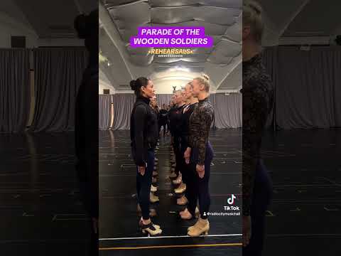 The most iconic of rehearsals! #dancerslife #dancerehearsal #rockettes #radiocitymusichall