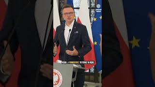 Weto na złość rządowi? Hołownia: To nie przystoi prezydentowi
