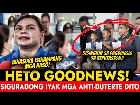 HETO GOODNEWS CONFIRMED! VP SARA WAGI SA LABAN KASONG KRIMINAL IBINASURA ANTI-DUTERTE SISINGILIN?