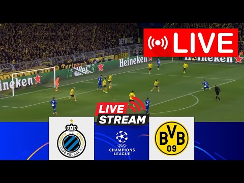 🔴[LIVE] Club Brugge vs Borussia Dortmund | UEFA Champions League 2024/25 | Full Match Today