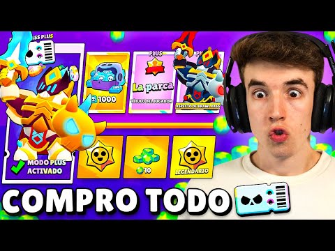 COMPRO *TODO* EL NUEVO PASE de BATALLA de PESADILLAS en BRAWL STARS