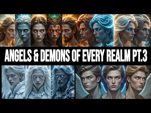 All Angels and Demons of Every Realm (Part 3) – Ultimate Angelology & Demonology Guide (Dictionary)
