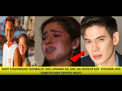 JAKE EJERCITO MAY CRYPTIC POST MATAPOS ANG ISSUE NG GULO SA PAGITAN NI ANDI EGENMANN AT PHILMAR?