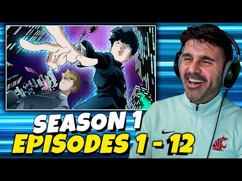 DrumRollTony reacts to Mob Psycho S1 Ep 1-12