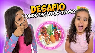 CAÇA AOS OVOS DE PÁSCOA INSANA *será que encontramos todos em menos de 10 minutos?? | Alice e Juju