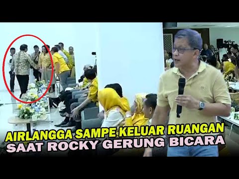 FULL Rocky Gerung di Kandang Kuning Hingga Izinkan Airlangga Hartarto Keluar Ruangan