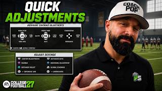 How To Use QUICK ADJUSTMENTS In College Football 27!