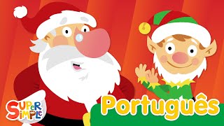 S-A-N-T-A | Canções Infantis | Super Simple Português