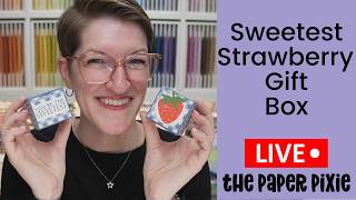 Strawberry Gift Box 🍓 Easy DIY Treat Box for Lip Balm, Candy & Small Gifts! | Episode 409