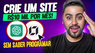 COMO CRIAR SITE do Zero sem Programar em 12 Minutos (Estratégia pode Gerar R$10 MIL por mês)