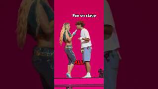 Zara Larsson brings fan on stage