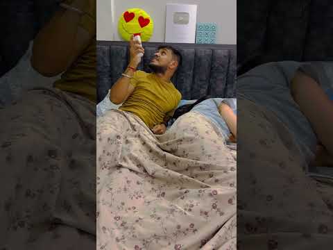 Best trick for Cuddling🥰 sab Golmaal hai🤣 #husbandwife #couple #couplegoals #funny #viral #shorts