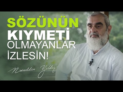 SÖZÜNÜN KIYMETİ OLMAYANLAR İZLESİN!