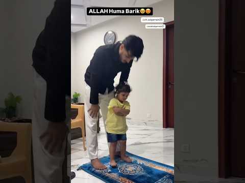 Aizal Zulqarnain Apny Baba ke Sath Namaz Ada Krty hue 🥰🥰#aizalzulqarnain #kanwalaftab