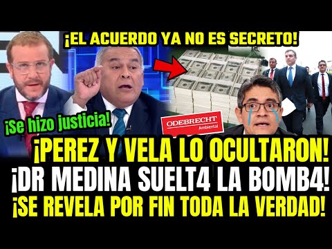 BOMB4! THORNDIKE DESTAPA TRAMPA DE PEREZ Y VELA EN ACUERDO ODEBRECHT Y WILBER MEDINA LO CONFIRMA