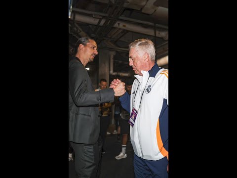 Milanismo in Chicago: Zlatan 🤝 Ancelotti | #shorts