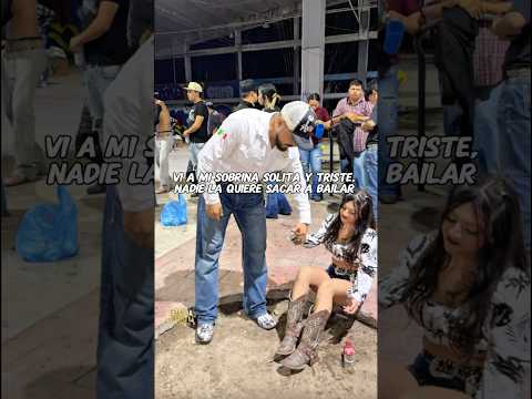 Vi a mi sobrina solita y triste, nadie la quiere sacar a bailar💃🏻🥺 #banda #huapango #quebradita
