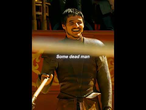 Oberyn Martell vs The Mountain #Shorts