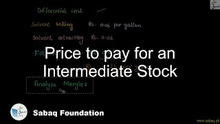 Price to pay for an Intermediate Stock