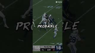 Philip Rivers interception  to lose the game! #nfl #football #edit #seattleseahawks #rap