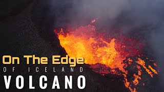 On the Edge of Iceland’s Volcano – Insane Drone Footage! Iceland Volcano. July 2025