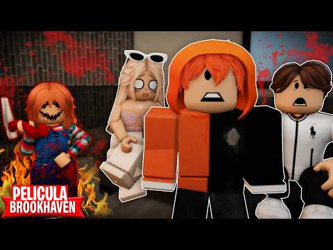 LA MUÑECA DIABÓLICA😨😈 BROOKHAVEN MINI PELICULA 🏡