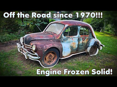 ABANDONED for 54 Years! Will this Renault RUN Again? Engine Locked down!