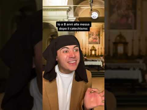 Io a 8 anni alla messa dopo il catechismo - Gabriele Vagnato