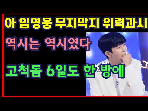 아 임영웅 무지막지 위력과시, 역시는 역시였다, 고척돔 6일도 한 방에-하재근TV