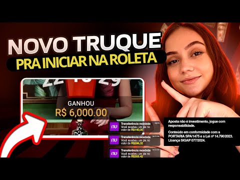 ROLETA - Opere assim para fazer R$ 50 na Roleta Todos os Dias! (Meu Método na Roleta Ao Vivo)