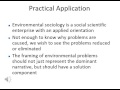 Environmental Sociology Concepts Assessment