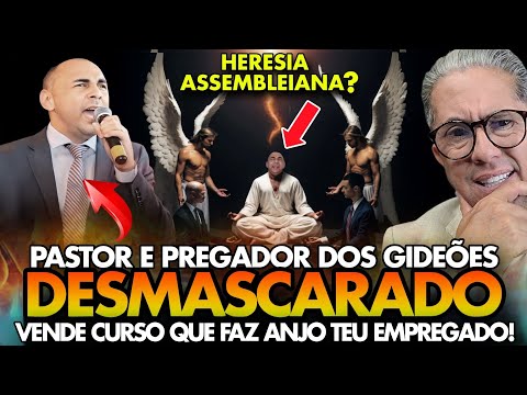 QUE VERGONHA ASSEMBLEIA DE DEUS! PASTOR DOS GIDEÕES VENDENDO CURSO PRA FAZER ANJO DE EMPREGADO!