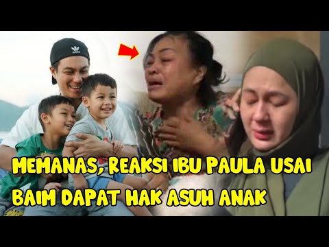 MEMANAS!! Reaksi Lina Verhoeven Ibu Paula Usai Baim Wong Dapat Hak Asuh Anak, Tidak Terima??