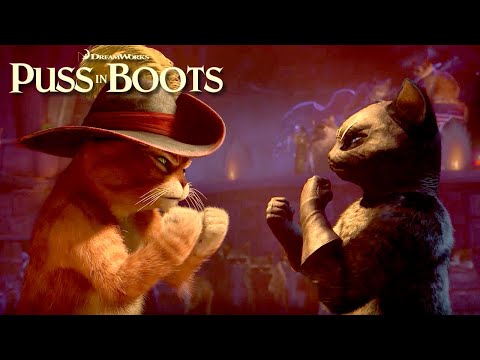 Epic Dance Battle with Kitty Softpaws | PUSS IN BOOTS