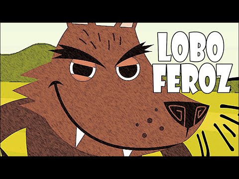 3 CUENTOS INFANTILES DEL LOBO FEROZ: Los tres cerditos, Caperucita Roja y Los Siete Cabritillos