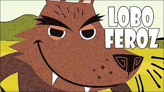 3 CUENTOS INFANTILES DEL LOBO FEROZ: Los tres cerditos, Caperucita Roja y Los Siete Cabritillos