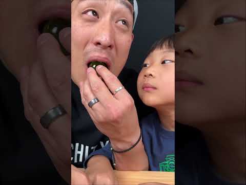 Popping grape jellies from Japan