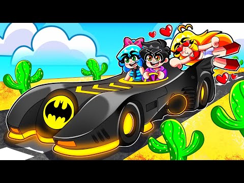 Conseguí el Coche de BATMAN para Viajar por el Desierto en Roblox!