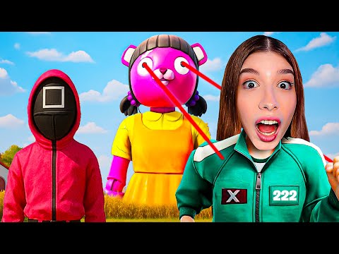 PARTECIPO AI GIOCHI DI SQUID GAME e VINCO LA PARTITA! 😱 FORTNITE ITA