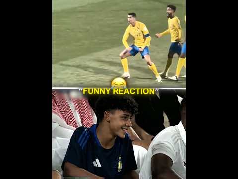 Ronaldo and Ronaldo Jr Reactions 🥶