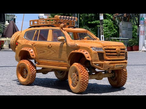 Upgrading My Wooden Toyota Land Cruiser LC300 – Woodworking Art