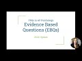 Understanding the EBQ Structure and Challenges