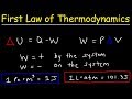 Thermodynamics and Work Calculations