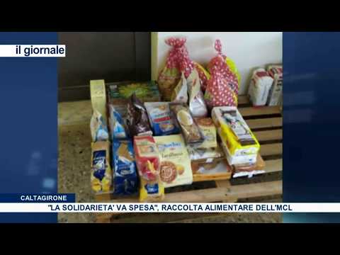 Video: (VIDEO) Caltagirone:  volontari MCL e ospiti del CPA hanno raccolto alimenti per Mensa dei Poveri