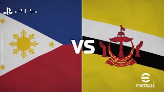 Philippines vs Brunei U23 | AFF Championship 2025! | eFootball 25 PS5 Gameplay